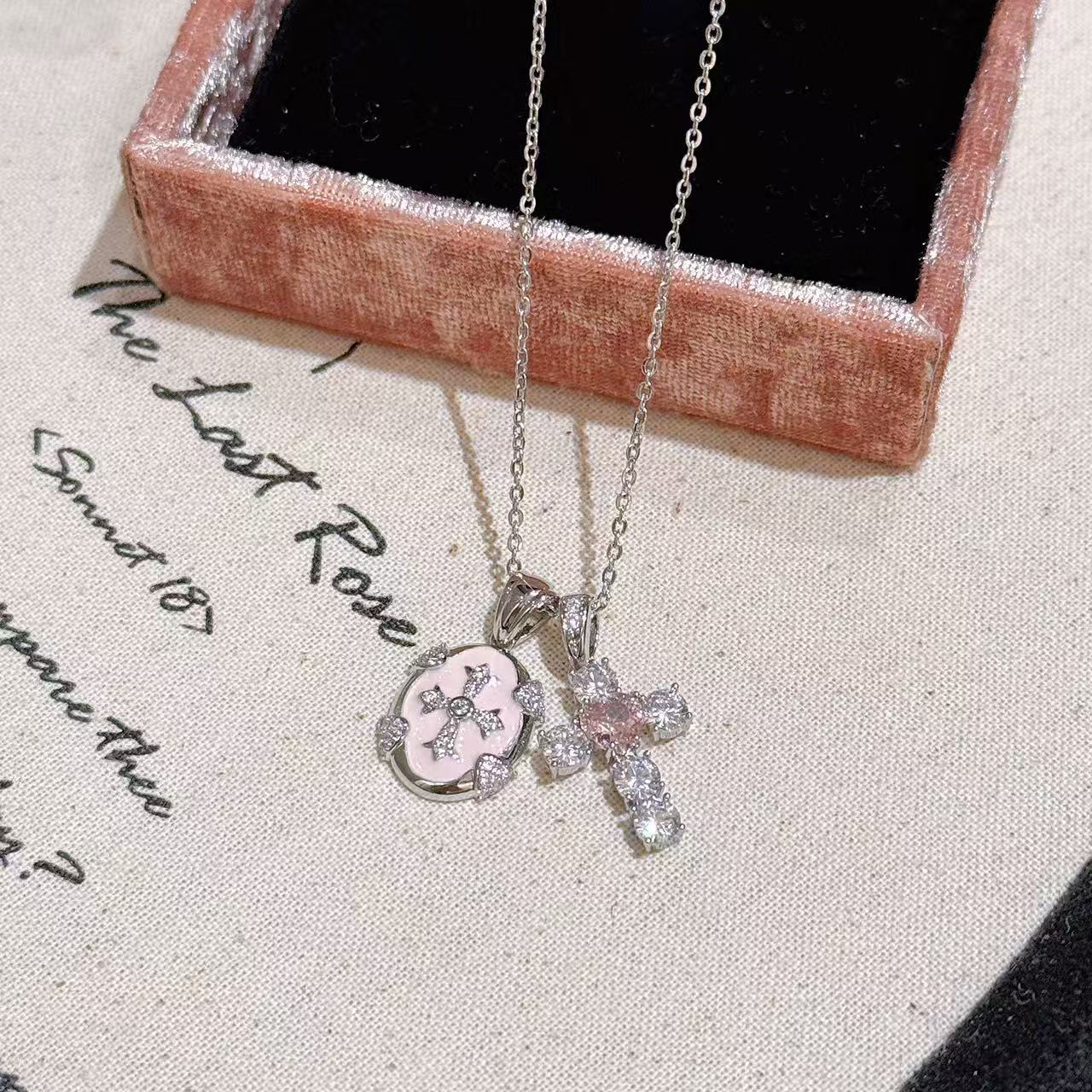Butterfly Tassel Necklace, Star Moon Zircon Clavicle Chain, Elegant Minimalist Jewelry
