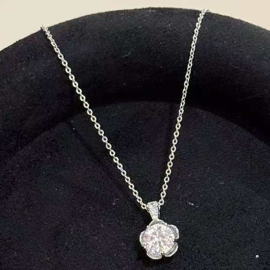Butterfly Tassel Necklace, Star Moon Zircon Clavicle Chain, Elegant Minimalist Jewelry