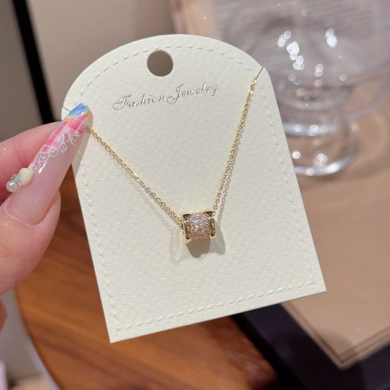European American Hot Sale Waist Pendant Necklace, Luxury Minimalist Clavicle Chain, Niche Elegant All-match Fashion Jewelry