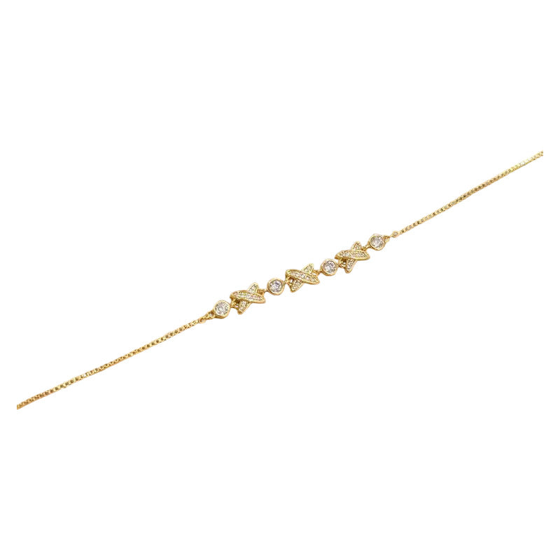 Minimal Luxury Dainty Bowknot Bracelet, Niche Sweet Elegant All-Match Women Fine Wrist Jewelry for Daily Wear