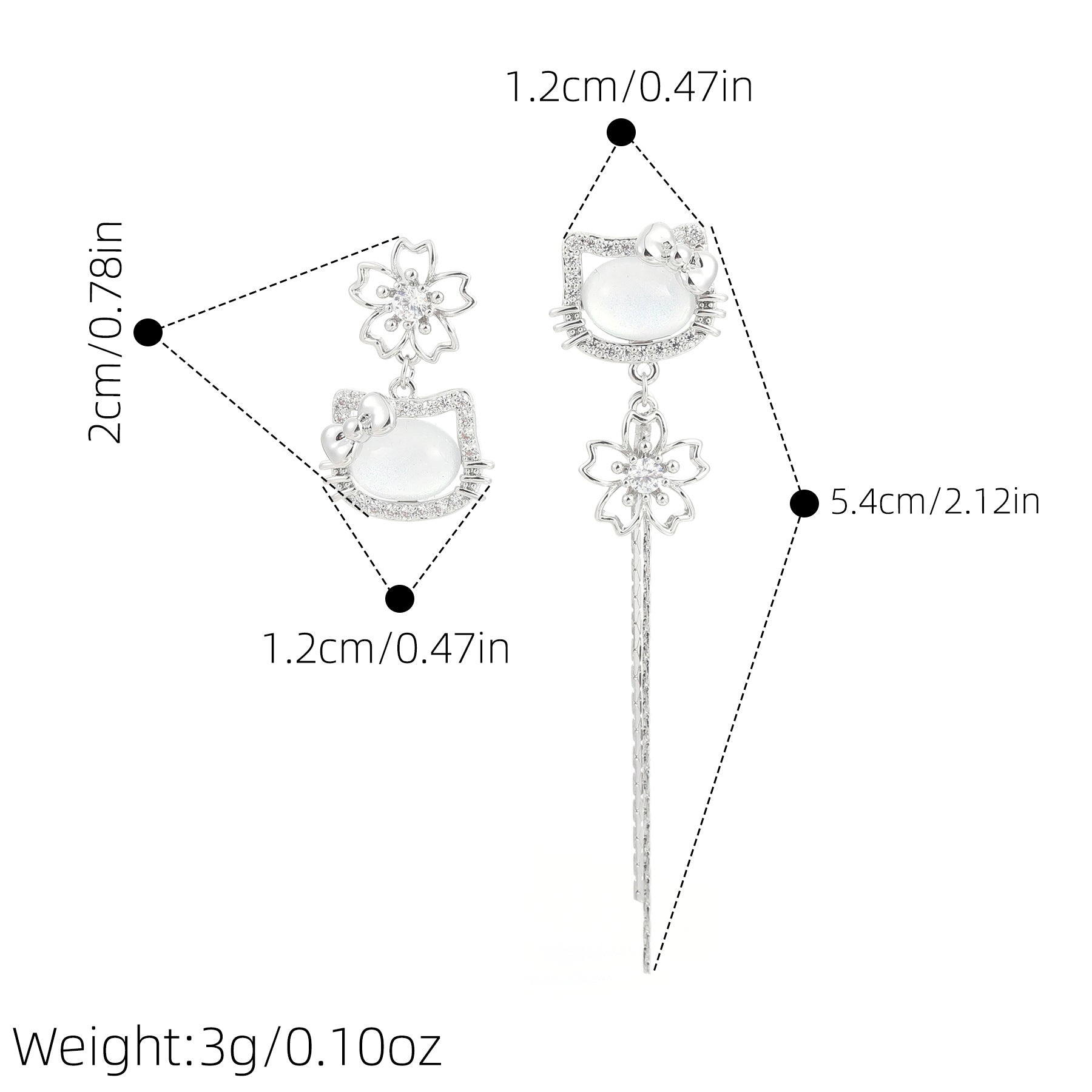 New Arrival Spring Floral Pink Cat Necklace Niche High Grade Delicate Clavicle Chain Versatile Women Fashion Accessories