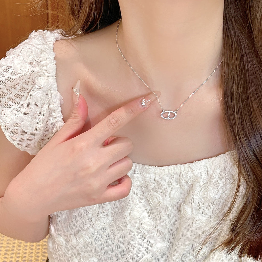 Butterfly Tassel Necklace, Star Moon Zircon Clavicle Chain, Elegant Minimalist Jewelry