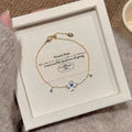 Four Leaf Flower Bracelet Elegant Korean Style Luxury Versatile Women Hand Accessories