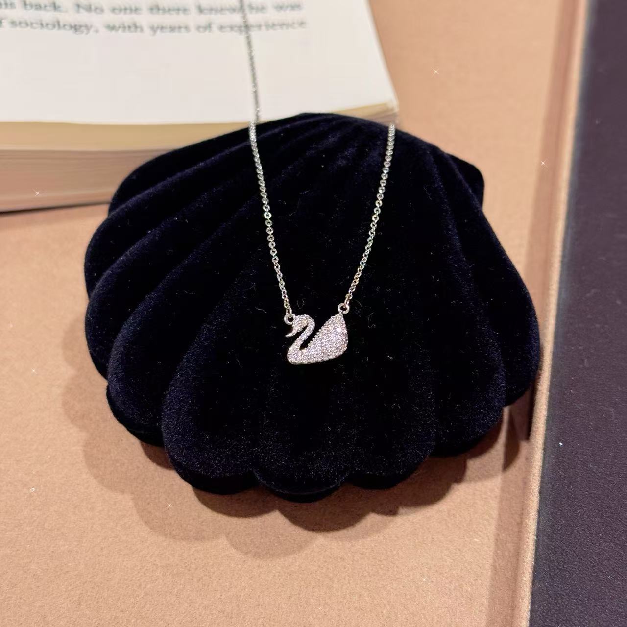 Butterfly Tassel Necklace, Star Moon Zircon Clavicle Chain, Elegant Minimalist Jewelry
