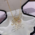Gold Dainty Necklace Minimalist Luxury Clavicle Chain Elegant Fashion All-match Commute Jewelry Gifts for Girlfriend