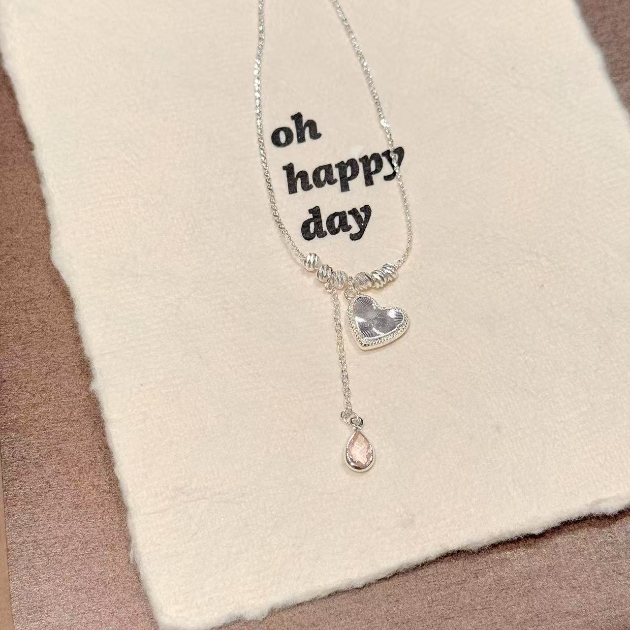 Luxury Elegant Clavicle Chain, European American Exquisite Niche Versatile Women Jewelry