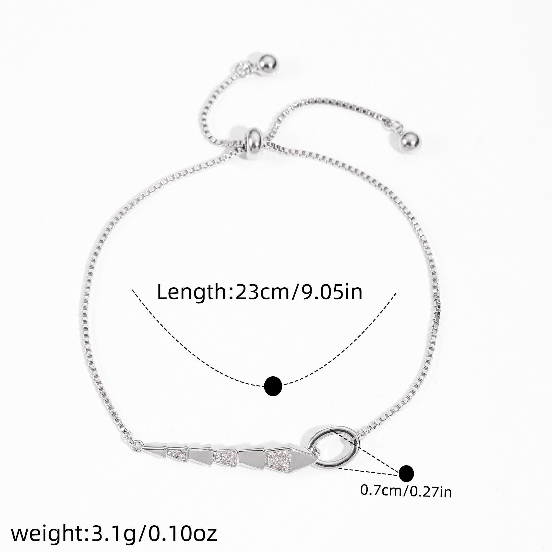 Four Seasons Charm Aquamarine Bracelet, Fashion Niche Sparkling Women Hand Jewelry, High-end Light Luxury Wrist Chain