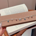 Korean Style Bow Bracelet for Women, Light Luxury High Grade Hand Jewelry, Fashion Versatile Exquisite Heart Bracelet Daily Accessories