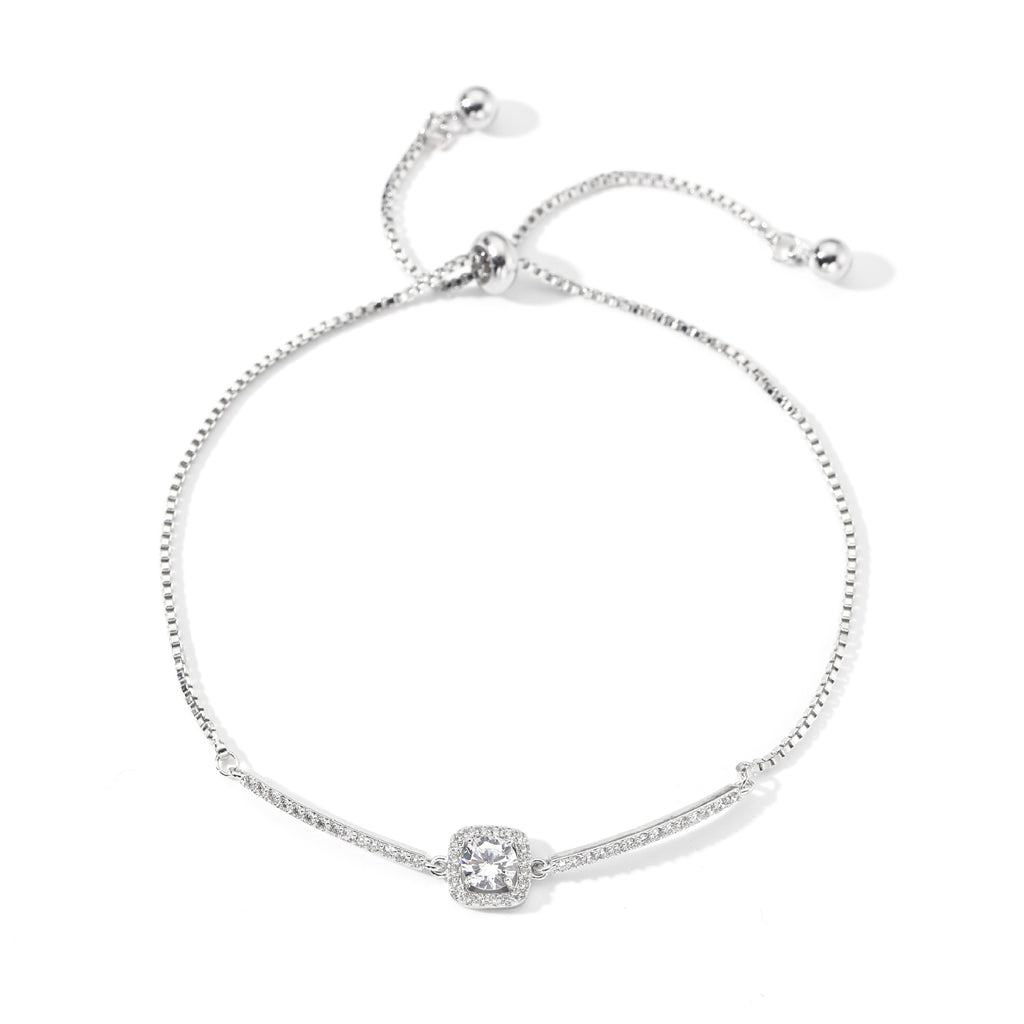 Minimalist Square Chain Bracelet, Luxury Elegant Daily Commute Versatile Hot Selling Women Bracelet
