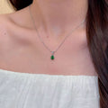 Super Shiny Ice Cut Clavicle Chain, Sparkling Water Drop Zircon Pendant Necklace, Luxury High-grade Exquisite Fashion Jewelry