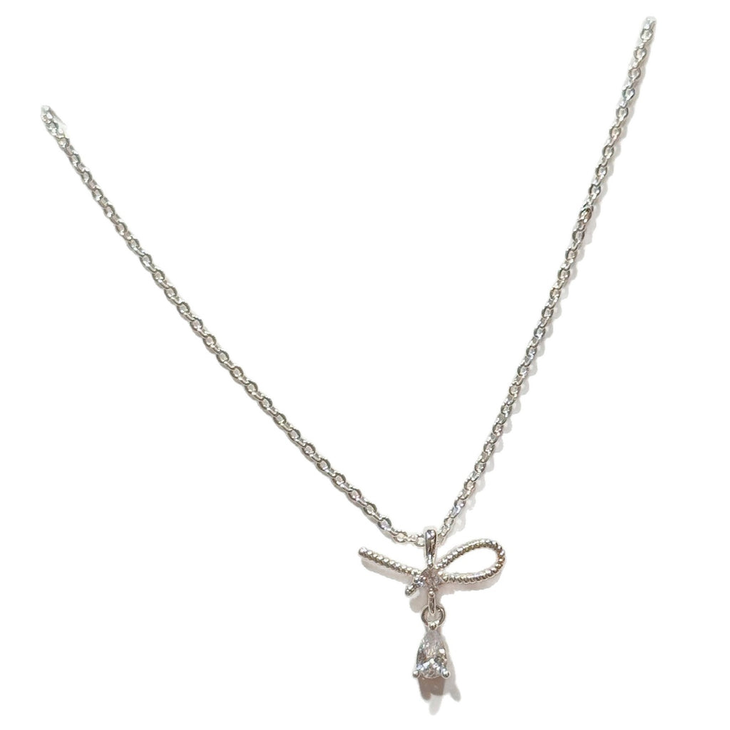 Water Drop Pendant Necklace, Ins Niche Elegant Clavicle Chain