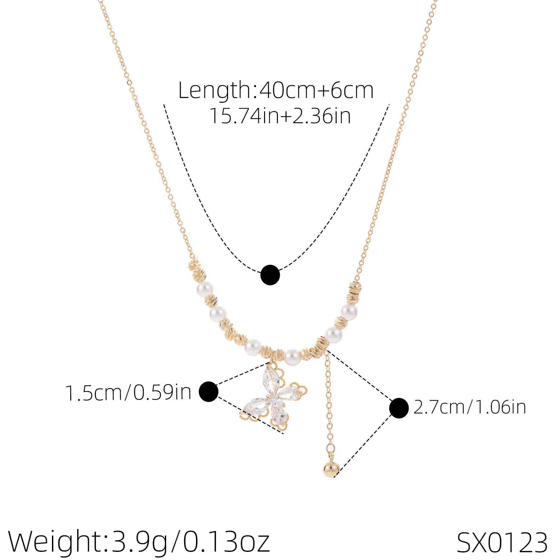Bow Jewelry Set, Dainty Luxury Lace Trim Accessories, Sparkling Sweet Fresh Necklace Earrings Bracelet for Women
