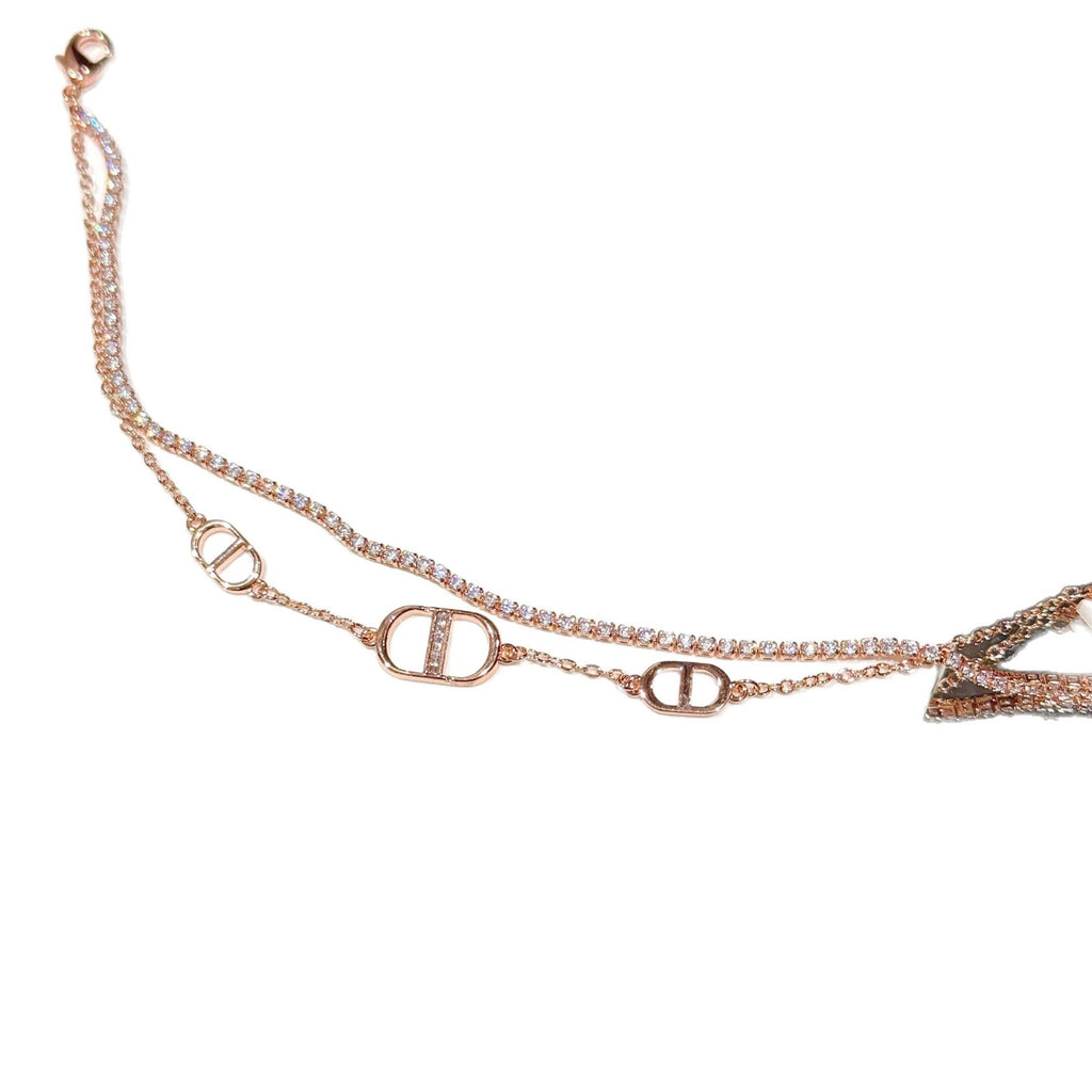 Pig Nose Link Bracelet, Luxury High-End Wrist Jewelry, Exquisite Niche Versatile Hot Selling Bracelet for Women