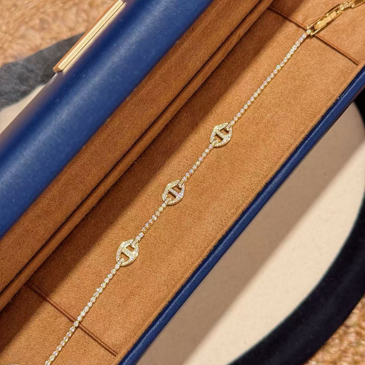 Oval Zircon Bracelet Luxury Elegant Minimalist Fashion Hand Accessories for Ladies