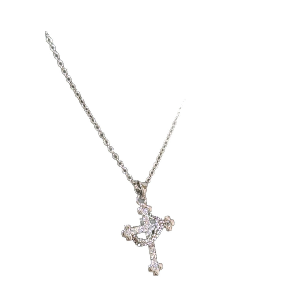 Cross Necklace Full Inlaid Zircon Pendant, Personality Luxury High Sense Clavicle Chain, Niche Fashion Jewelry