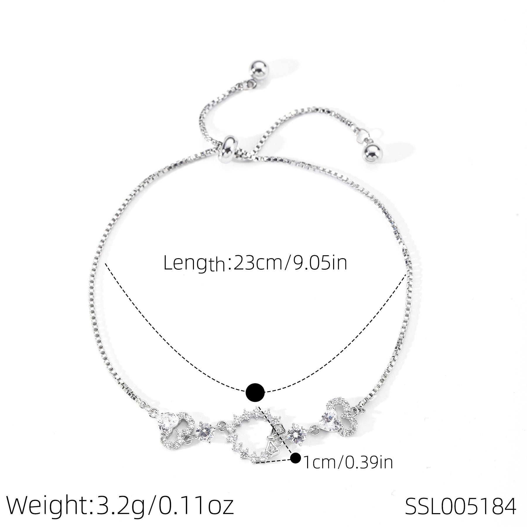 Four Seasons Charm Aquamarine Bracelet, Fashion Niche Sparkling Women Hand Jewelry, High-end Light Luxury Wrist Chain