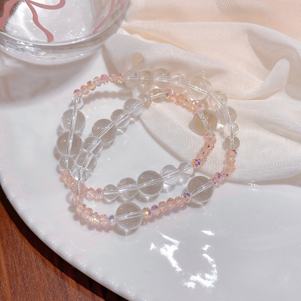Elegant Crystal Bracelet, Luxury Stylish All-match Women Daily Wrist Jewelry
