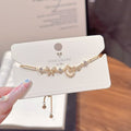Korea Dongdaemun Butterfly Dragonfly Bracelet, Luxury Zircon Fashion Wrist Jewelry, Delicate Niche All-match Bracelets