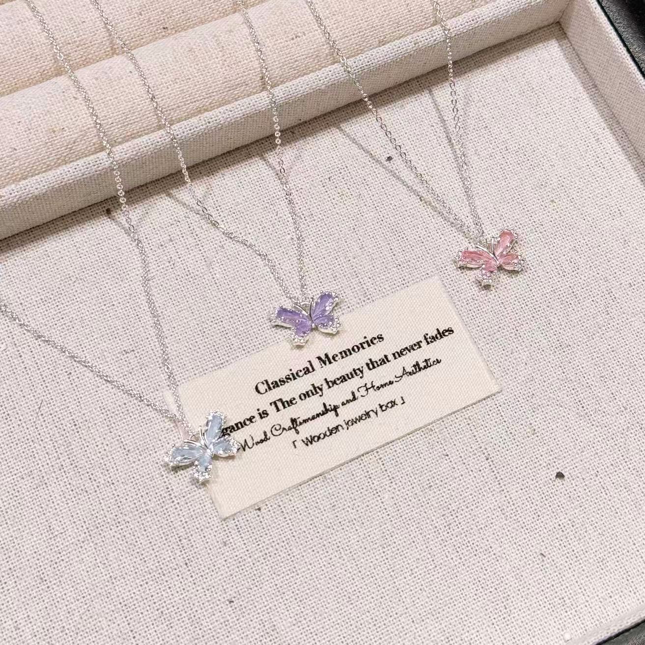 Women Korean Fashion Heart Shaped Necklace Minimalist Fresh Sweet Design Niche High-end Elegant Versatile Clavicle Chain Daily Accessory
