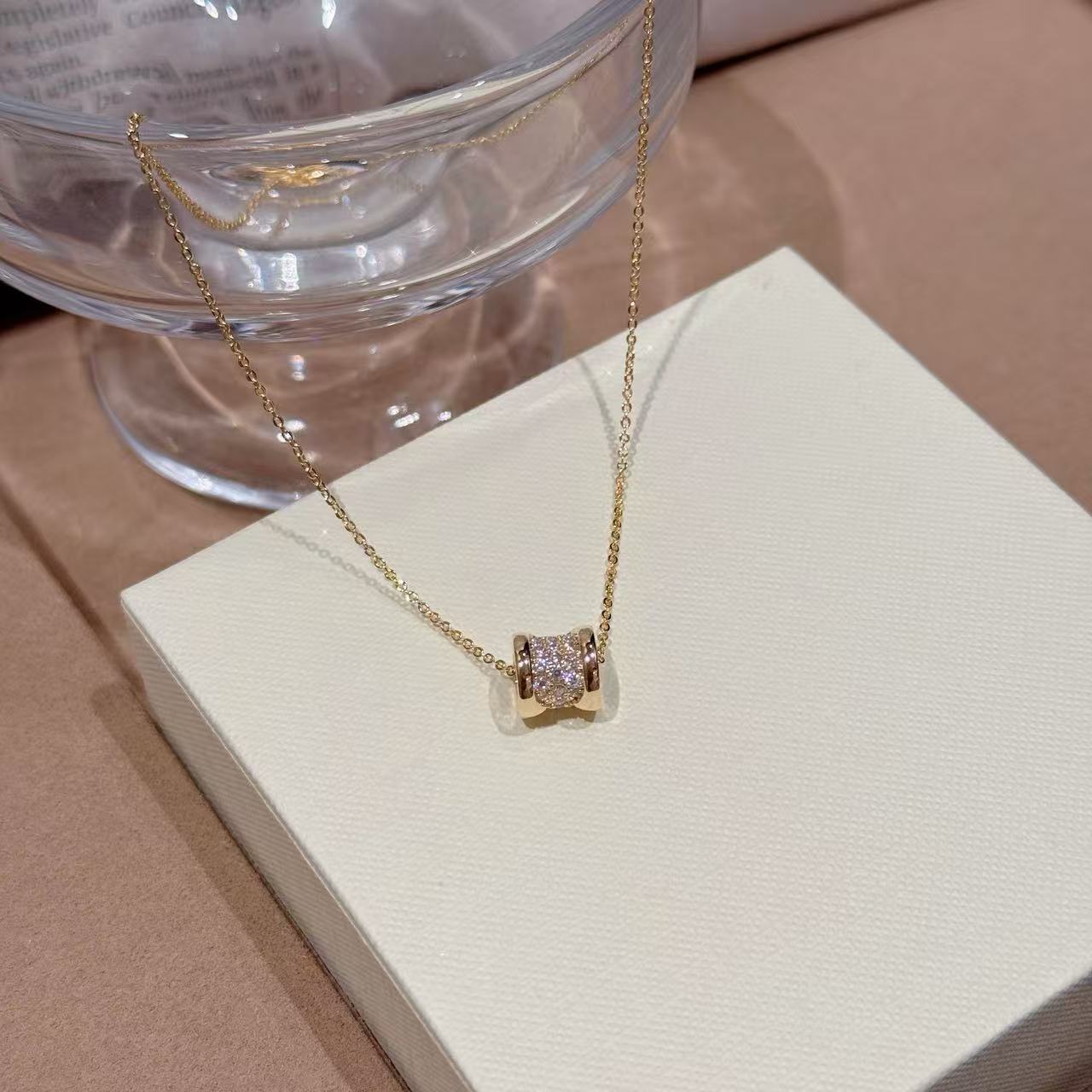 European American Hot Sale Waist Pendant Necklace, Luxury Minimalist Clavicle Chain, Niche Elegant All-match Fashion Jewelry