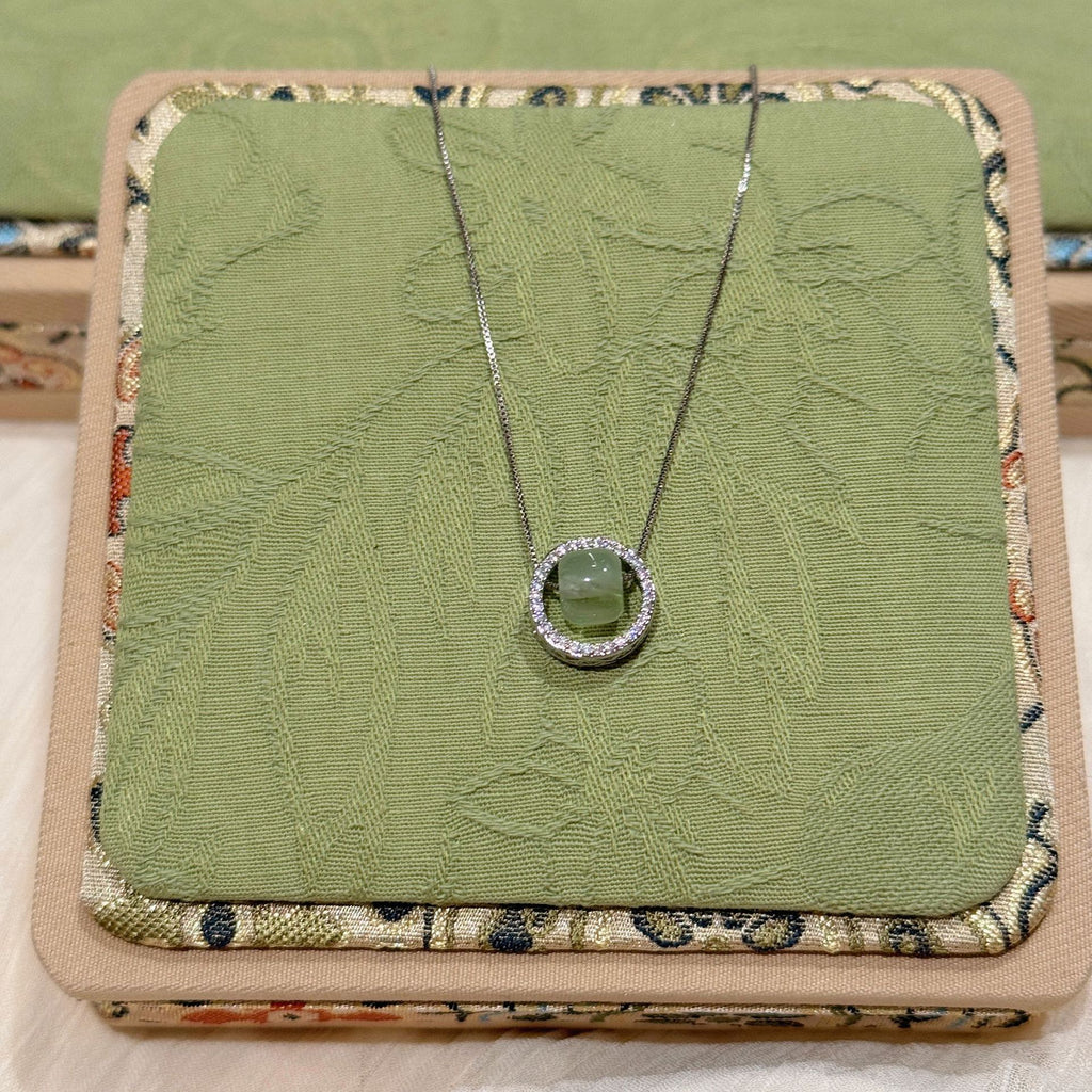 Vintage Gourd Peace Lock Necklace, Chinese Style Ginkgo Leaf Necklace, Zodiac Year Elegant Exquisite National Trend Jewelry for Women