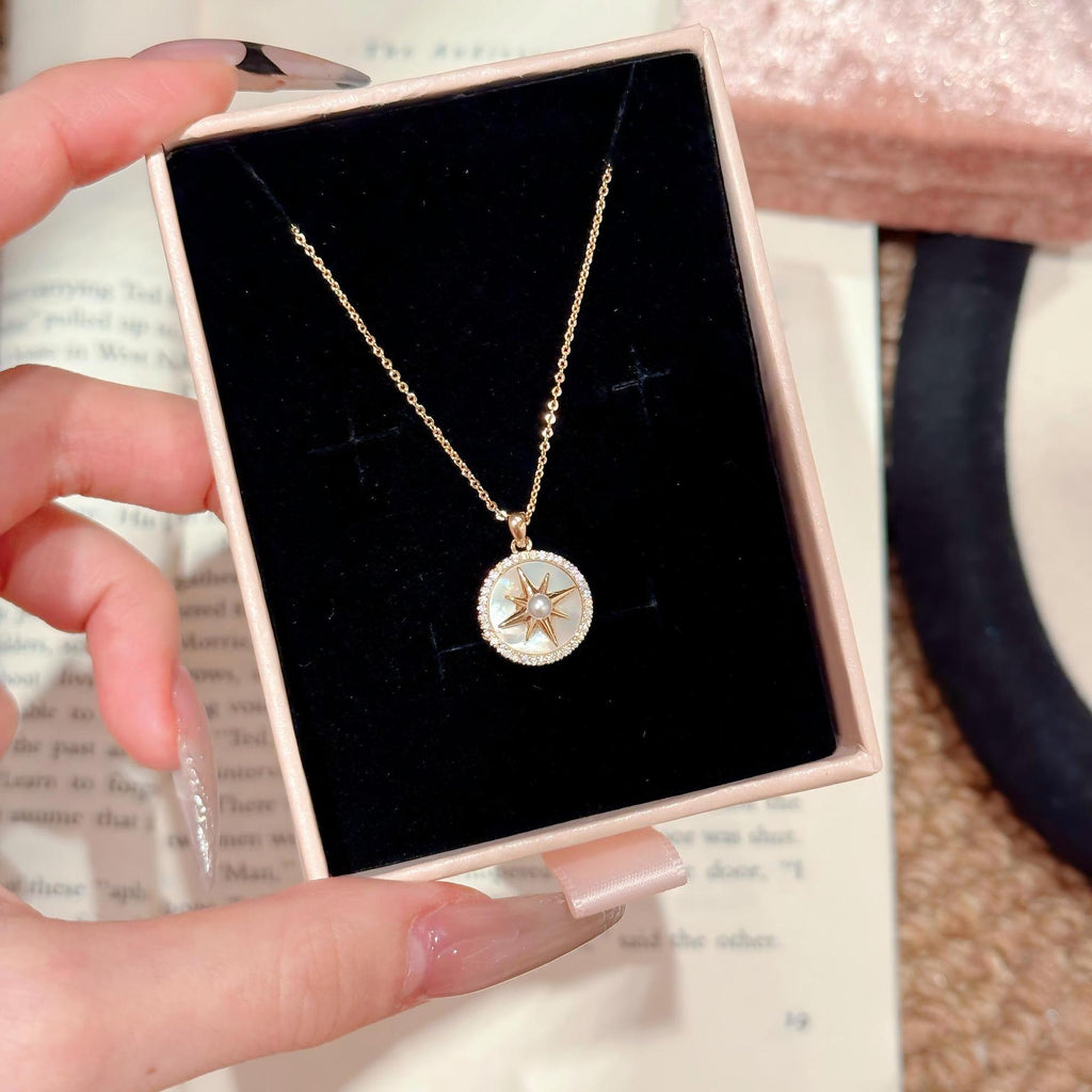 Gold Dainty Necklace Minimalist Luxury Clavicle Chain Elegant Fashion All-match Commute Jewelry Gifts for Girlfriend