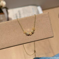 Luxury Shards Silver Cube Clavicle Necklace Elegant Daily Women Accessory